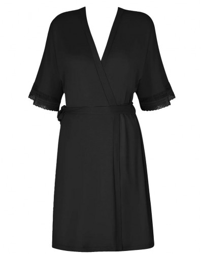 Bata de casa Antigel Simply Graphic (Negro)