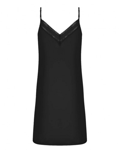 Charm nightdress Antigel Simply Graphic (Black)