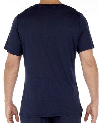 Pyjama court 100% modal HOM Cocooning (Navy)