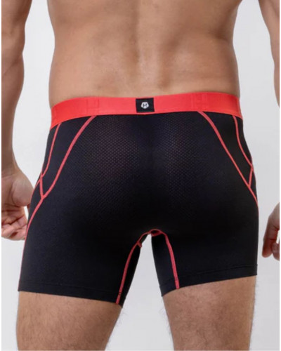 Boxer de deporte Loïc Henry (Noir et Rouge)