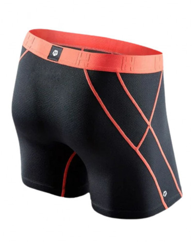 Boxer de deporte Loïc Henry (Noir et Rouge)