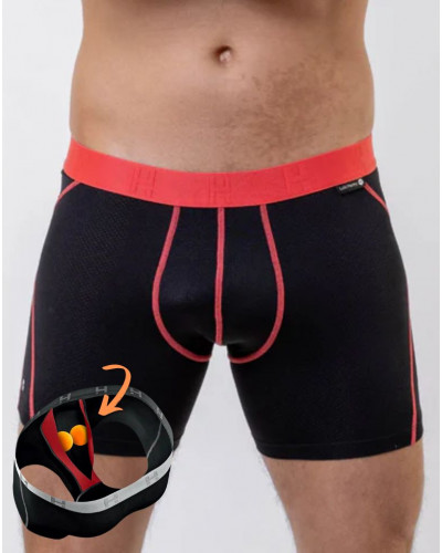 Sport Boxer Loïc Henry (Noir et Rouge)