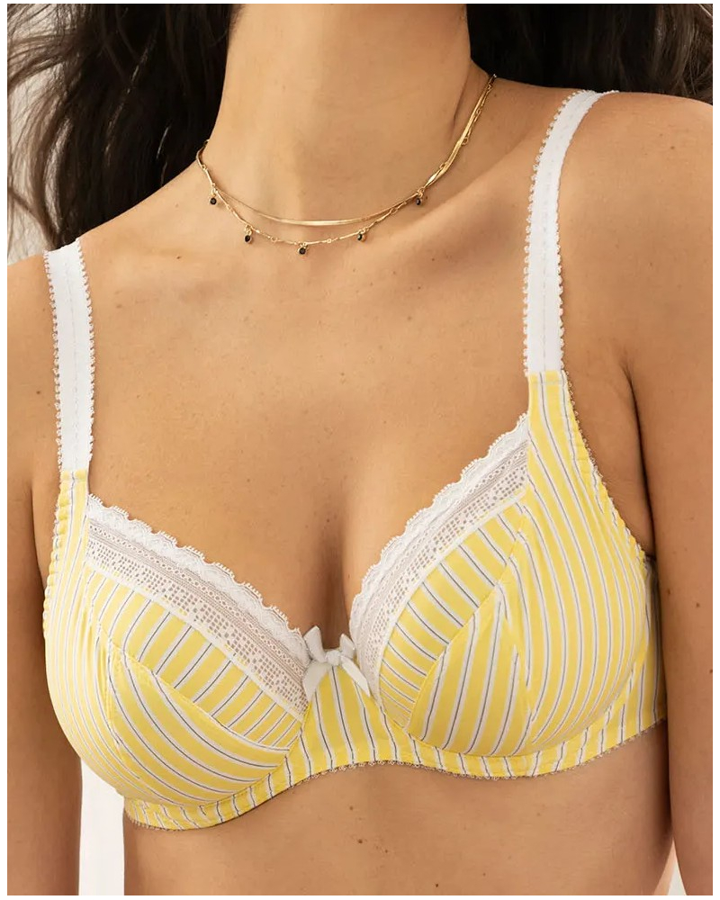 Wellness demi bra Antigel Un Brin Garçonne (Jaune Liquette)