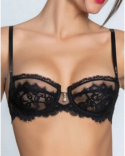 Demi bra Lise Charmel Désirs de Venise (Black)