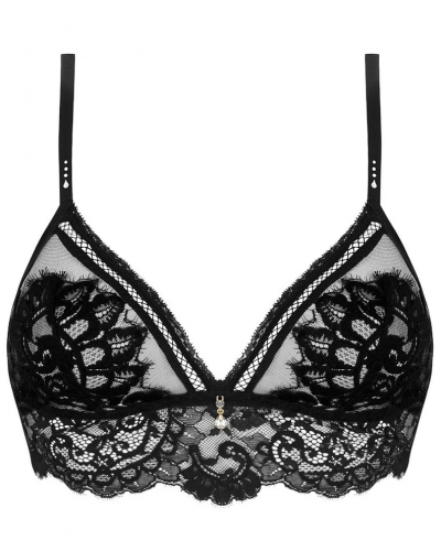 Soutien-gorge sans armature Lise Charmel Désirs de Venise (Noir)