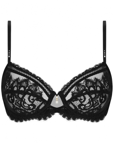 Soutien-gorge armatures Lise Charmel Désirs de Venise (Noir)