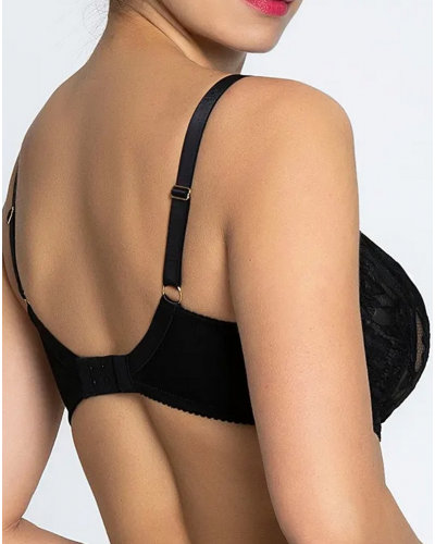 Soutien-gorge armatures bien-être Lise Charmel Désirs de Venise (Noir)