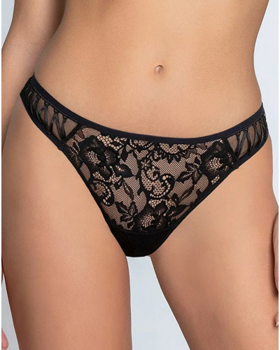 Fantasy thong Lise Charmel Désirs de Venise (Black)
