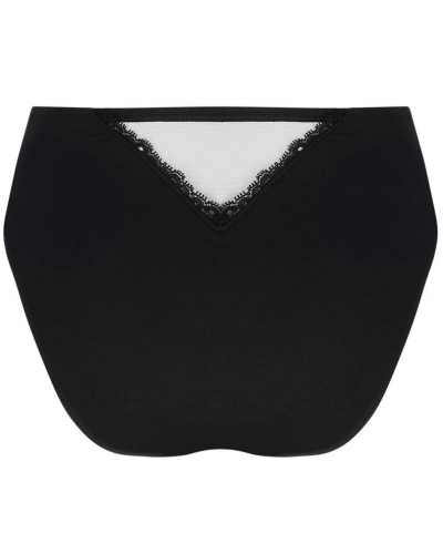 Calzoncillo cintura alta Lise Charmel Désirs de Venise (Negro)
