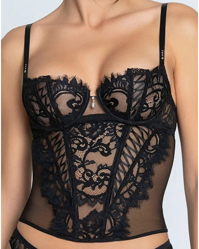 Forma de la cintura Lise Charmel Désirs de Venise (Negro)