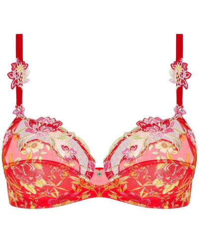 Underwired bra Lise Charmel Forêt Rubis (Santal Rouge)