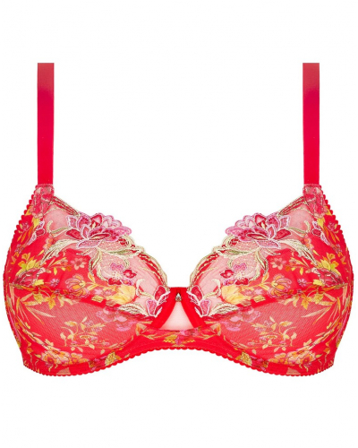 Sujetador bienestar con aros Lise Charmel Forêt Rubis (Santal Rouge)