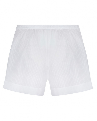 Shorts 100% cotton Antigel Chic et Relax (White)