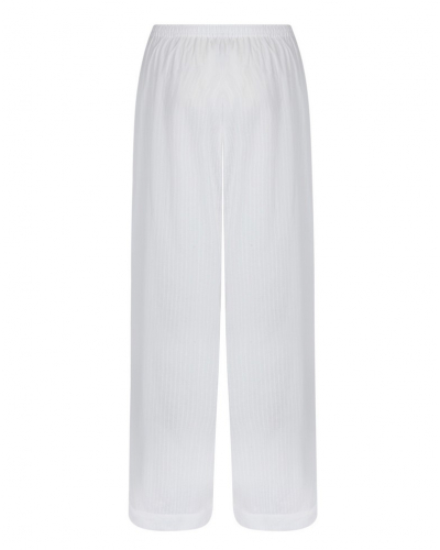 Pantalone 100% algodón Antigel Chic et Relax (Blanco)