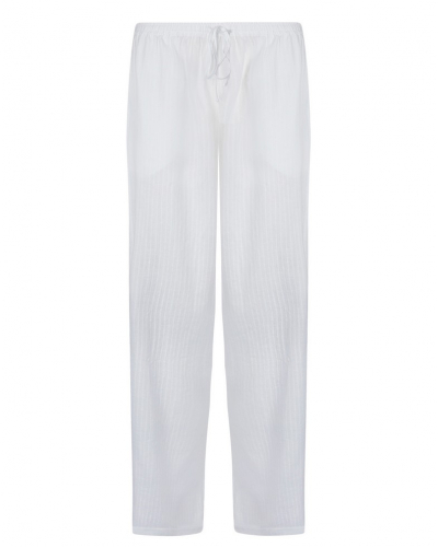 Pants 100% cotton Antigel Chic et Relax (White)