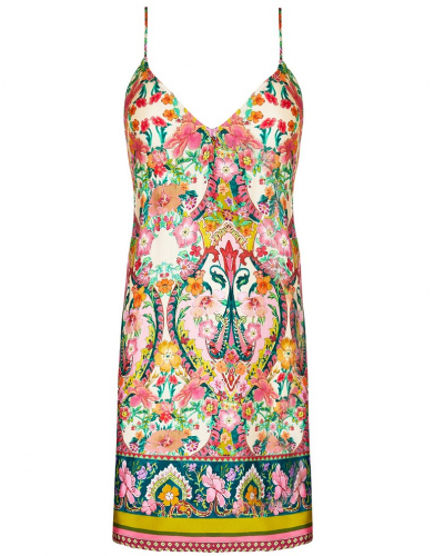 Camisón de seda Lise Charmel Libertine en Fleurs (Libre Eclosion)