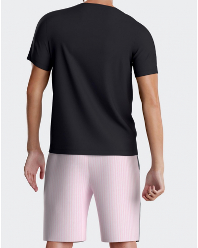 Pyjama court en jersey 100% coton Eden Park 1H70 (PK066)