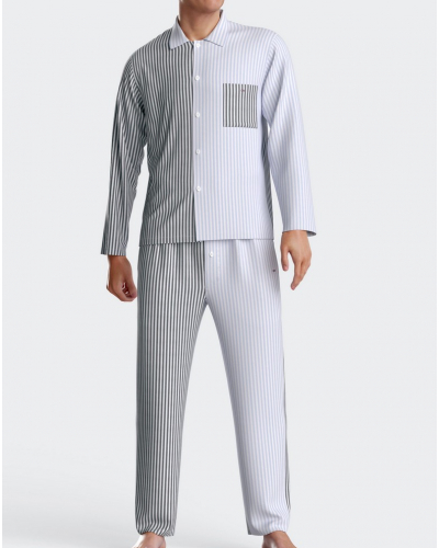 Long pyjamas 100% cotton Eden Park 7H70 (BL011)