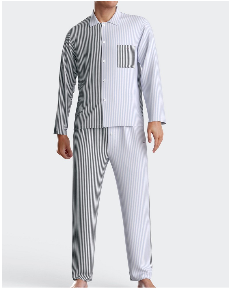 Pijama largo 100% algodón Eden Park 7H70 (BL011)