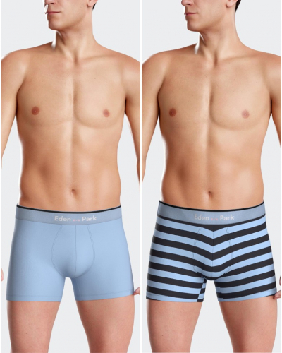 Shorty in jersey Eden Park 1H71 BL009 (Set of 2)