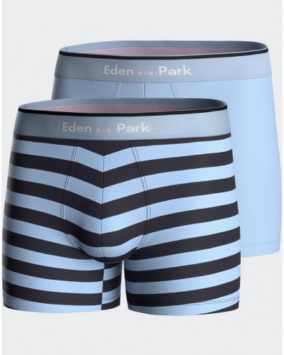Shorty en jersey Eden Park 1H71 BL009 (Lot de 2)