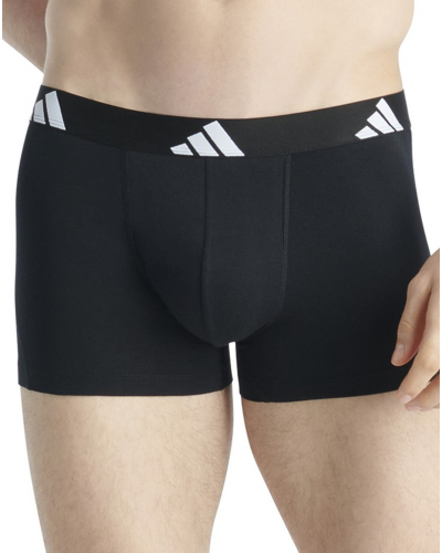 Pack of 3 boxers Adidas Active Flex Coton (Blanc/Gris/Noir)