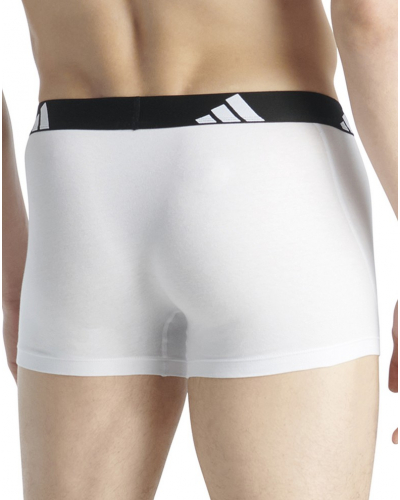 Pack of 3 boxers Adidas Active Flex Coton (Blanc/Gris/Noir)