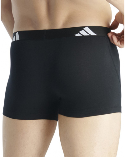 Lot de 3 boxers Adidas Active Flex Coton (Noir)