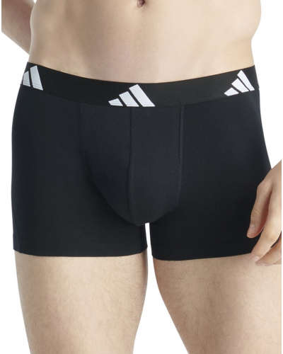Lot de 3 boxers Adidas Active Flex Coton (Noir)