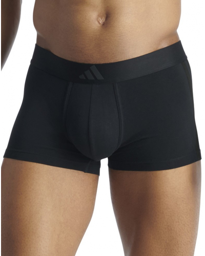 Paquete de 2 boxers Adidas Active Flex Coton (Negro)