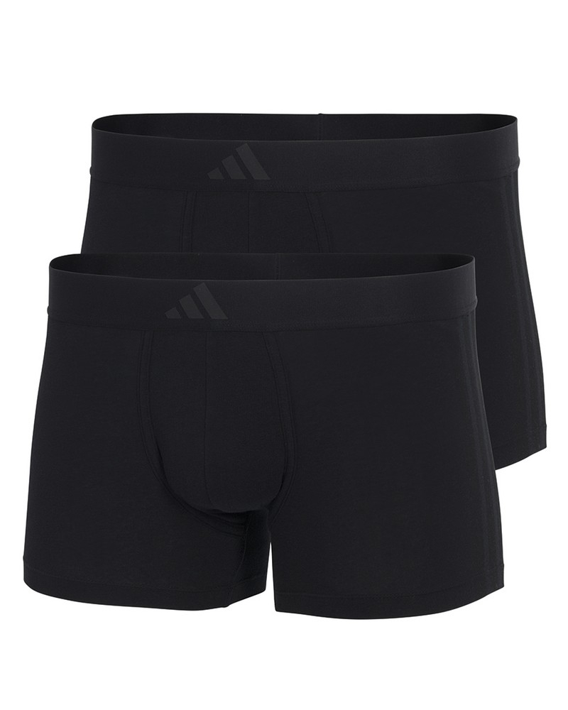 Paquete de 2 boxers Adidas Active Flex Coton (Negro)