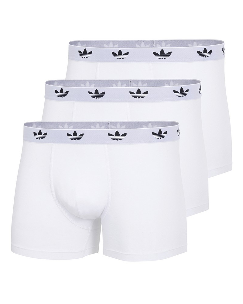 Set of 3 boxers Adidas Confort Flex Coton (White)