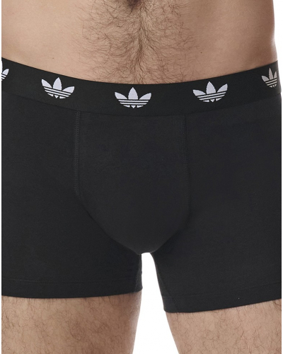 Lot de 3 boxers Adidas Confort Flex Coton (Noir)