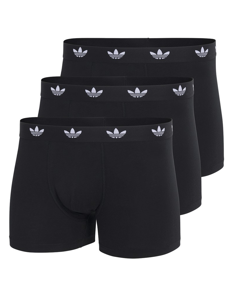 Lot de 3 boxers Adidas Confort Flex Coton (Noir)