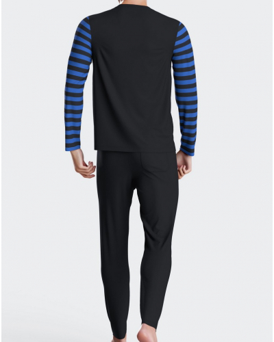 Pyjama long en jersey 100% coton Eden Park 1H71 (BLF88)