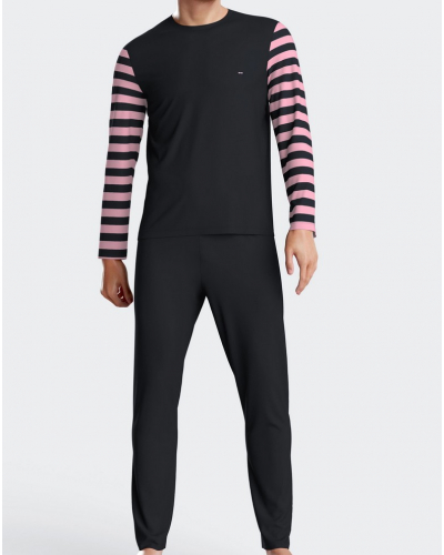 Pyjama long en jersey 100% coton Eden Park 1H71 (PKD85)