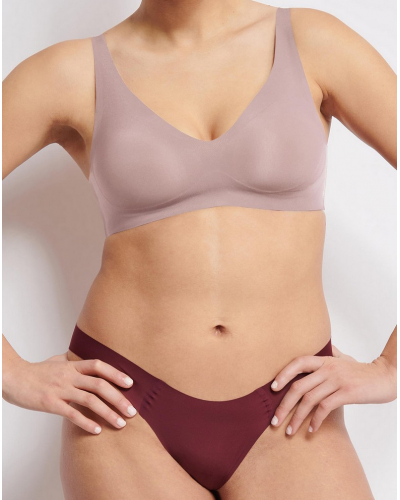 Brassière décolleté plongeant Sloggi ZERO Feel (Perola)