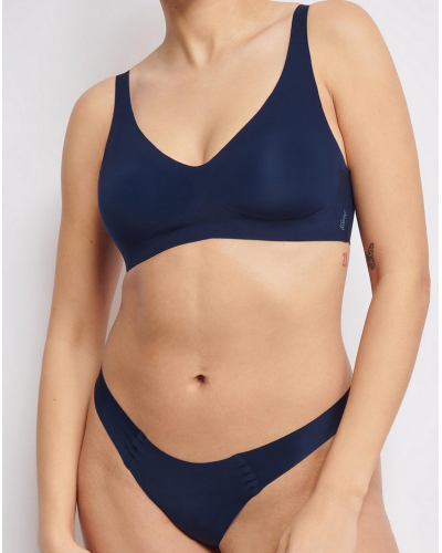 Sujetador de escote pronunciado Sloggi ZERO Feel (Navy Blue)