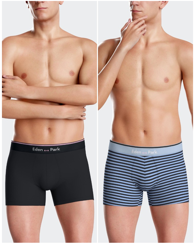 Shorty in jersey Eden Park 1H72 BL009 (Set of 2)