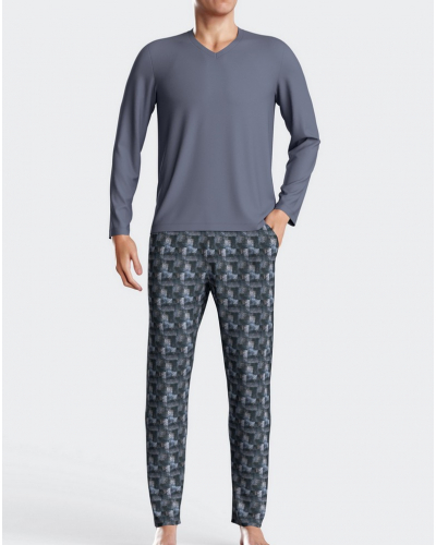 Pyjama long col V Impetus N67 (BL120)