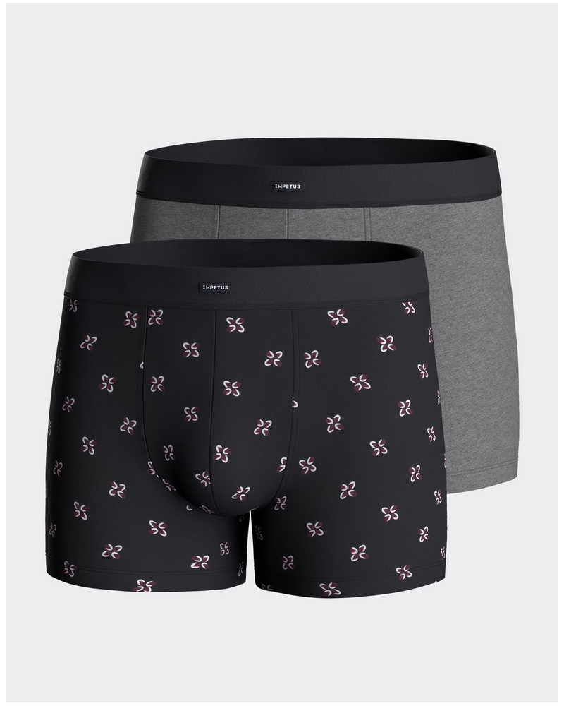 Lot de 2 boxers en coton Impetus N68 (NB039)