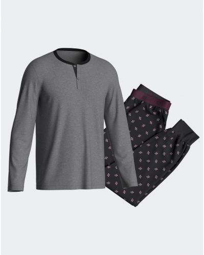 Pijama largo 100% algodón Impetus N68 (NB039)