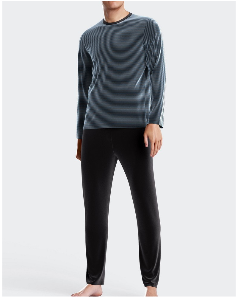 Pyjama en coton et velours Impetus N78 (BLJ5J)