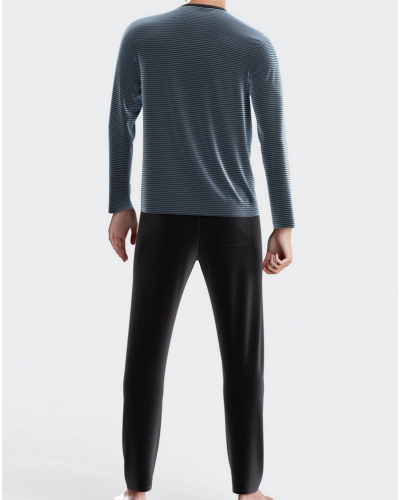 Pyjama en coton et velours Impetus N78 (BLJ5J)
