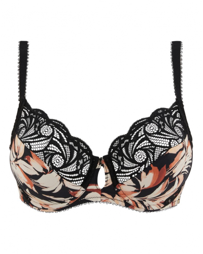 Soutien-gorge armatures classique Sans Complexe Ariane Fantaisy (Imprimé Feuillage Noir)