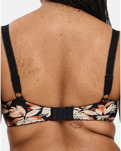 Soutien-gorge armatures classique Sans Complexe Ariane Fantaisy (Imprimé Feuillage Noir)