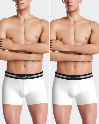 Shorty en jersey Eden Park 1H75 WT001 (Lot de 2)