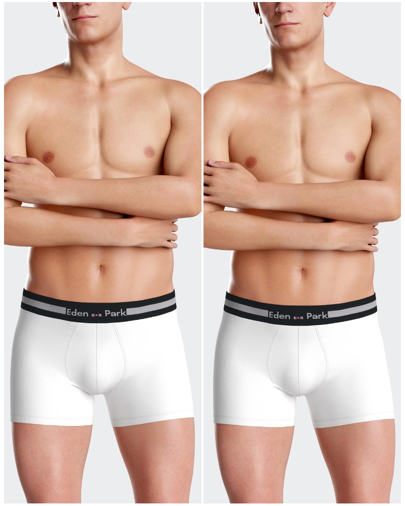 Shorty en jersey Eden Park 1H75 WT001 (Lot de 2)