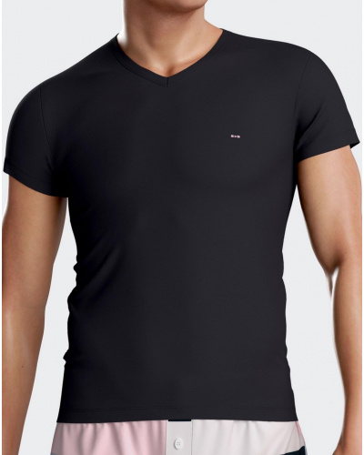 Set of 2 V-neck t-shirts in jersey Eden Park H75 (NB039)