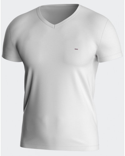 Lot de 2 t-shirts en jersey col V Eden Park H75 (WT001)